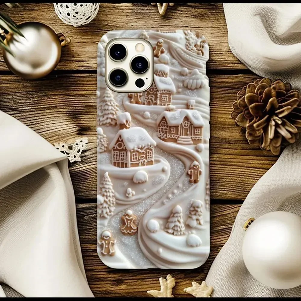 New Christmas Gingerbread MagSafe Phone Case IPhone 13 Pro Max Aesthetic Matte